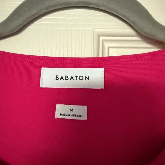 Babaton Pink Fitted contour  Bodysuit - Picture 2 of 2